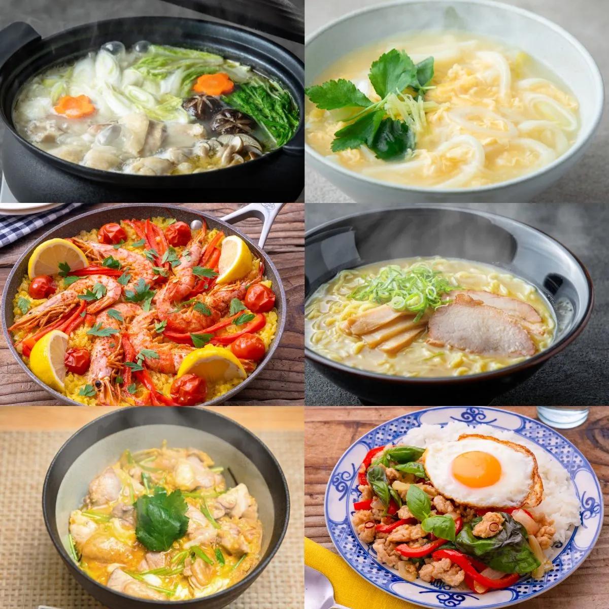 和洋中幅広い料理に活躍