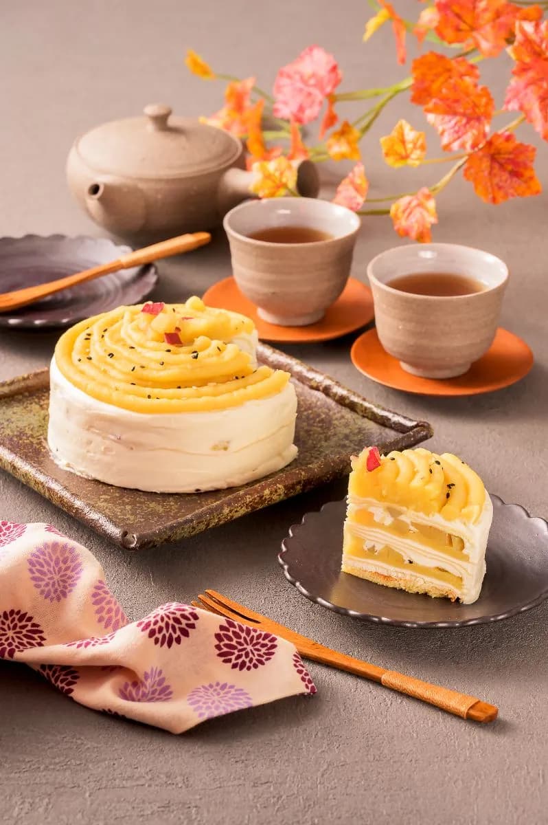 さつまいもを贅沢に味わう、ご褒美ミルクレープ