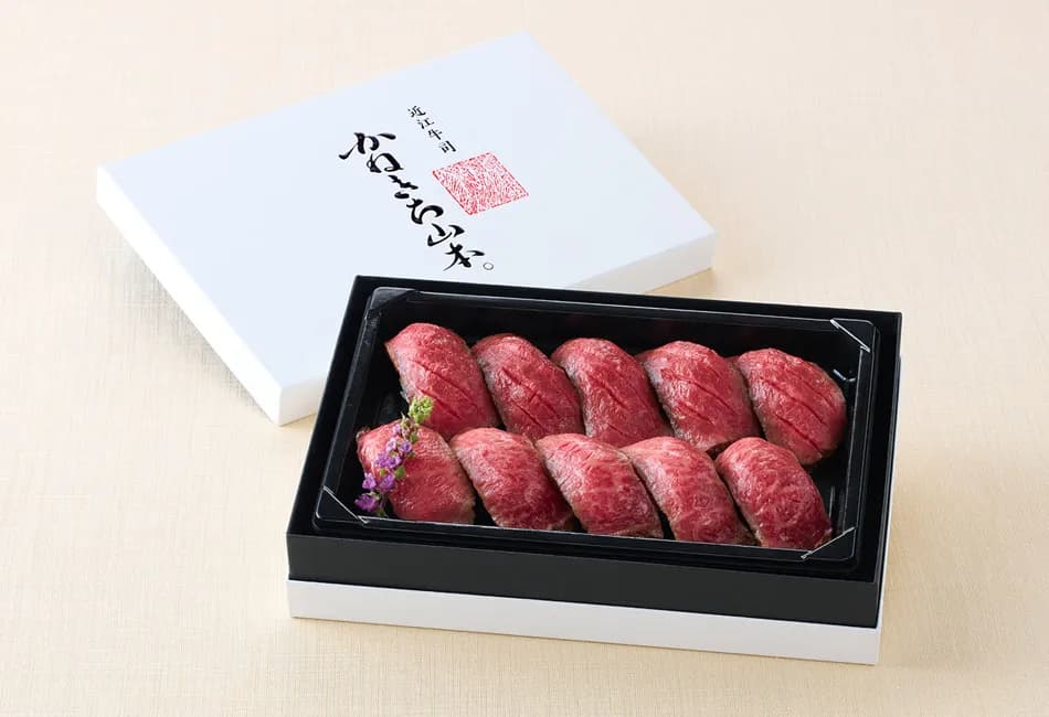【驚きの解凍術】シャリがほどける！近江牛の旨みあふれる肉寿司